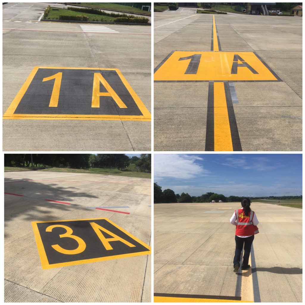 DEMARCACIÓN PISTA AEROPUERTO